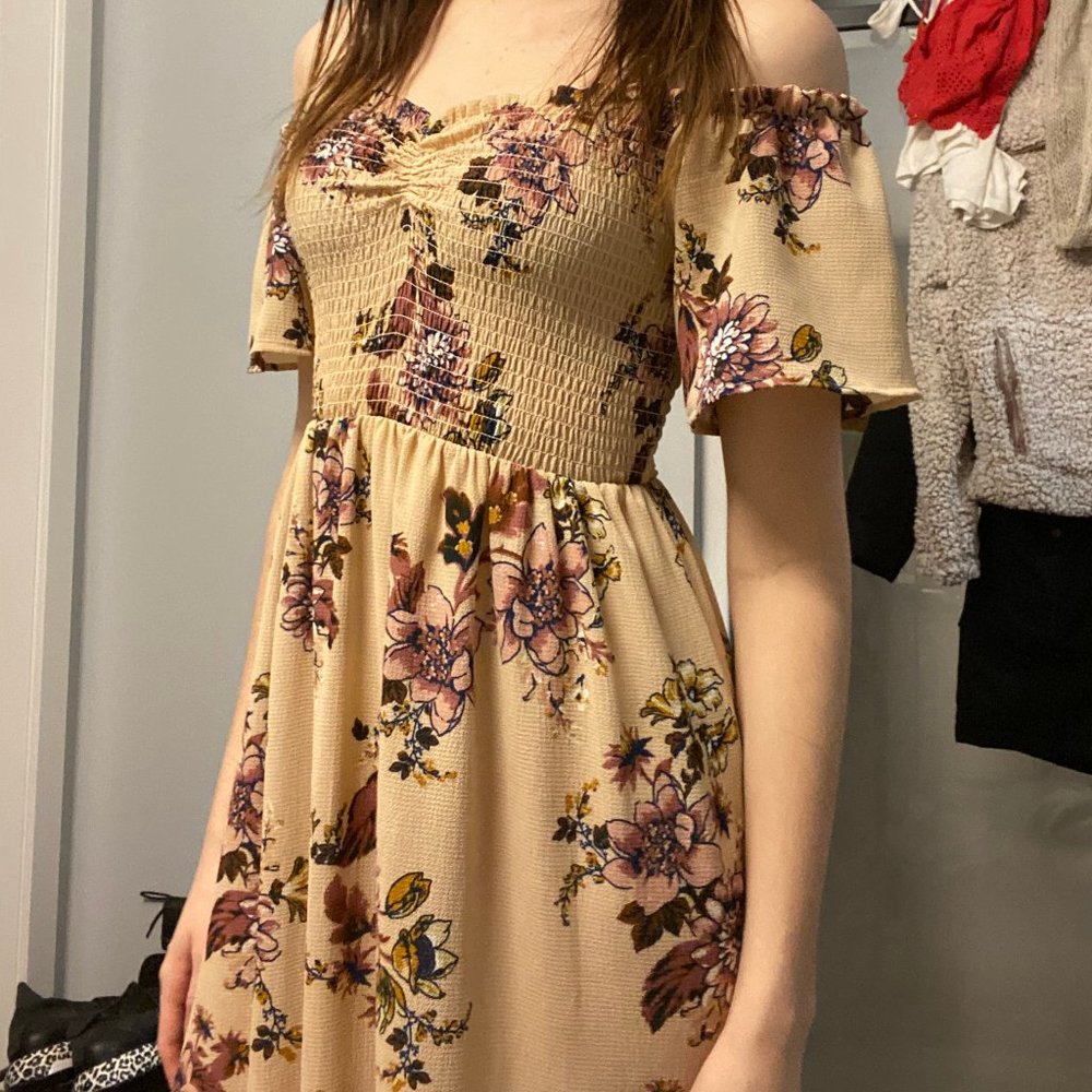 ✰ Xhilaration (Target) Off-Should Maxi Dress ✰
